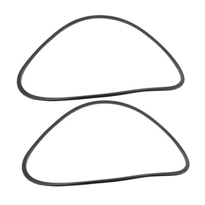 VALICLUD 2pcs Barber Chair Rubber Base Ring for Salon Chair Replacement Rubber Gasket for Tile and Floor