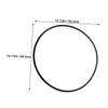 VALICLUD 2pcs Barber Chair Rubber Base Ring for Salon Chair Replacement Rubber Gasket for Tile and Floor view 2