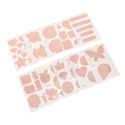 BESTYASH 20pcs Invisible Breathable Scar Cover-up Patches Scar Plaster for Face Ultra-thin Concealer Stickers and Wounds