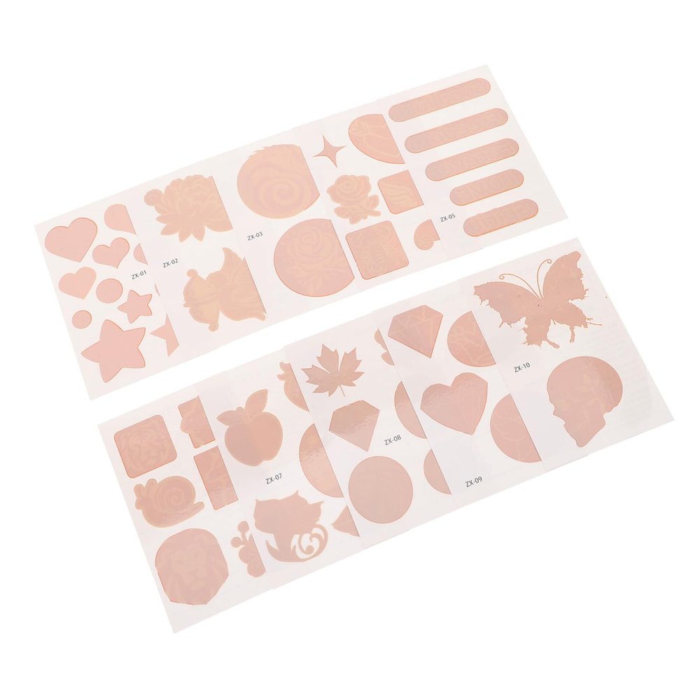 BESTYASH 20pcs Invisible Breathable Scar Cover-up Patches Scar Plaster for Face Ultra-thin Concealer Stickers and Wounds