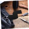 Beatifufu Reusable Black Beard Template Shaping Card Made of Pp Material for Precise Hairline Styling and Barber Shops Or Home Use Beard Alignment Tool view 4