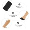 LIFKOME Double Sided Foot File Pedicure Trimmer Wooden Handle for Easy to Take Dead Skin and Callus Removal Suitable for Men and Ladies Foot Care view 4