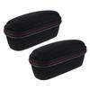 DECORNIJIA Thermometers Storage Cases Ear Protective Storage Case Shockproof Protective Covers EVA Box Set of 2 Suitable for Braun Digital Thermometers Portable for Home Travel Office Use view 1