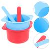 Anneome 2 pcs High-grade Silicone Wax Melt Warmer Liner with Stirring Sticks Non-stick Reusable Wax Bean Warmer Bowl for Home and Salon Hair Removal Heat Resistant and Easy to Clean view 4