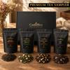 Tea Sampler Gift Set with Spoon, 4 Loose Leaf Teas, Camellios view 2