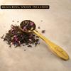 Tea Sampler Gift Set with Spoon, 4 Loose Leaf Teas, Camellios view 3