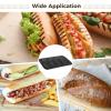 Vestamore 4-Cavity Hot Dog Bun Pan Set, Non-Stick Carbon Steel Bakeware, Silicone Scraper & Oil Brush Included, 13.7 X 8.5 in, Home Baking view 3