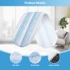 BYOFI 15 Pack Microfiber Mop Pads for O-Cedar H2prO Flat Mop System, Washable and Reusable Mop Replacement Heads for Floor Deep Cleaning, Mop Pad Refills for Wet Dry Floor view 3
