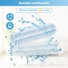 BYOFI 15 Pack Microfiber Mop Pads for O-Cedar H2prO Flat Mop System, Washable and Reusable Mop Replacement Heads for Floor Deep Cleaning, Mop Pad Refills for Wet Dry Floor view 4