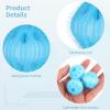 20-Pack Pet Hair Remover Laundry Balls, 1.6 Nylon Zappers for Washing, Sky Blue, Non-Tangle Design for Easy Hair and Dirt Removal view 4