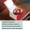 Yixing Clay Teapot 250ml, 8.5 oz, Red Chinese Style Kung Fu Teapot with Luxury Gift Box for Tea Lovers view 3
