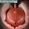 Yixing Clay Teapot 250ml, 8.5 oz, Red Chinese Style Kung Fu Teapot with Luxury Gift Box for Tea Lovers view 4