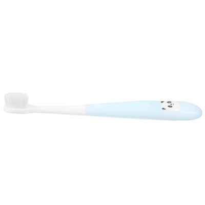 VILLFUL Children Manual Toothbrush with Supple Bristles for Comprehensive Cleaning, Safe for Kids Teeth, White Colour with Storage Bucket, Simple Shape for Daily Oral Care