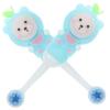 Hohopeti Children's Toothbrushes for Effective Cleaning 2pcs Silicone Extra Soft with Bear Shape Soft Bristles Suitable for Kids and Toddlers Aged 0-9, for Daily Oral Care view 1