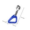 Abaodam 2pcs Blue Plastic Car Handle Grab Bars for Elderly and Disabled Passengers, Enhanced Safety and Versatile Use Subway and Train Assist Handles view 2