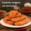 Spicy Sauce Dried Tofu,Healthy Nutritious Snack,Leisure Food,Spicy Strips,Instant Meal Replacement Food,Dried Tofu,Vegan,Mala Latiao,Delicious Chinese Snack Gift (24 packs,spicy flavor) view 3