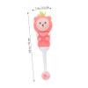 IWOWHERO 2Pcs Soft Bristles Toddler Toothbrush for Kids with Bear Shape Silicone Handle, Safe and Easy-Grip Manual Toothbrush Set for Children Aged 0-9 Years view 2