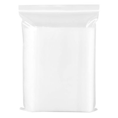 100 Pieces Clear Self Sealing Bags Thicken PE Plastic Resealable Cellophane Seal Pouches 10x15cm, 10 * 15cm