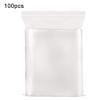 100 Pieces Clear Self Sealing Bags Thicken PE Plastic Resealable Cellophane Seal Pouches 10x15cm, 10 * 15cm view 3