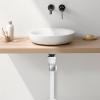 Kitchen Sink Drain Pipe, Drain Pipe Sets for Sink - Sink Drain P Siphon Pipe | Clog-proof Bathroom Sink Drain Clear Flexible Drain Kit Sink Drain view 2