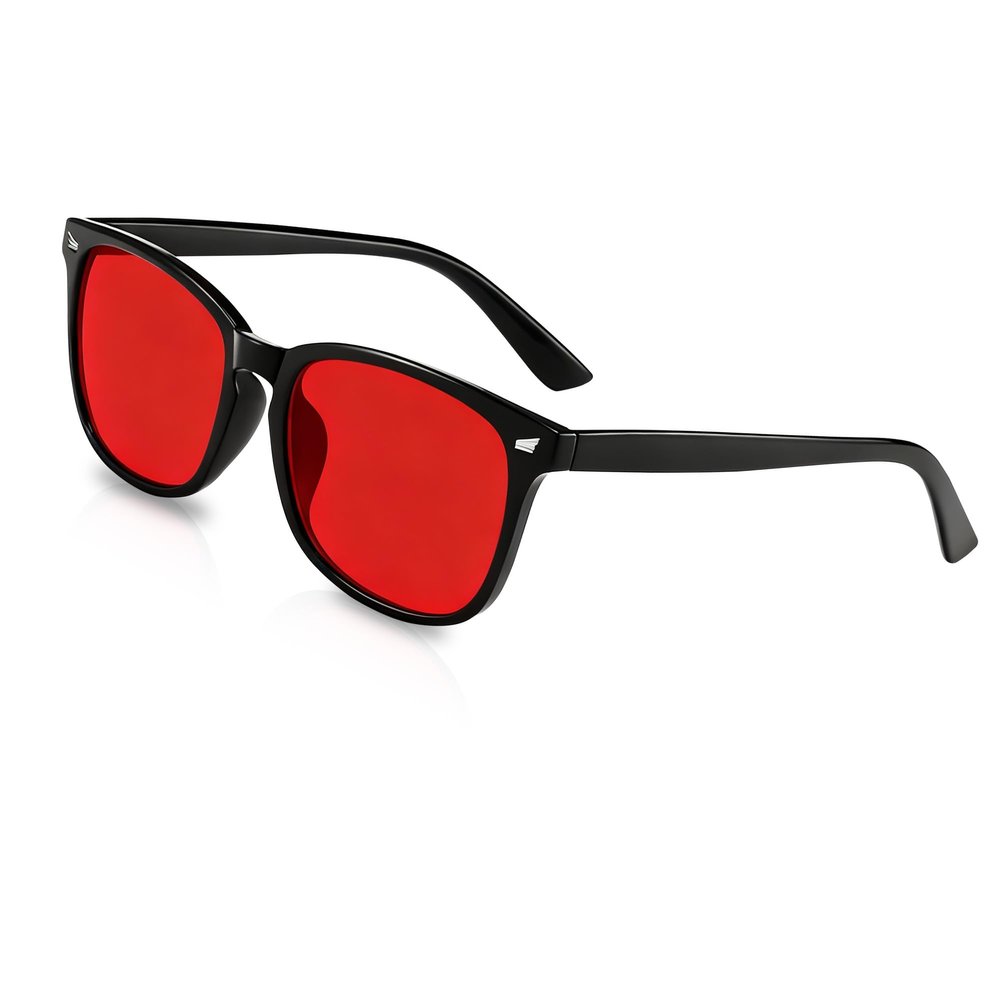 100% Blue Light Blocking Glasses with 7-Layer Coating Technology Sleep Glasses for Men Women, Gaming Computer Glasses Anti Glare & Anti Fatigue, UV400 Filter for Screen Time, TV & Mobile Phones