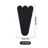 12pcs Precut Kinesiology Tapes, Waterproof & Breathable Kinesiology Tape for Feet Elastic Sports Muscle Strips Stickers for Joint Stability & Muscle Support (Black) view 2