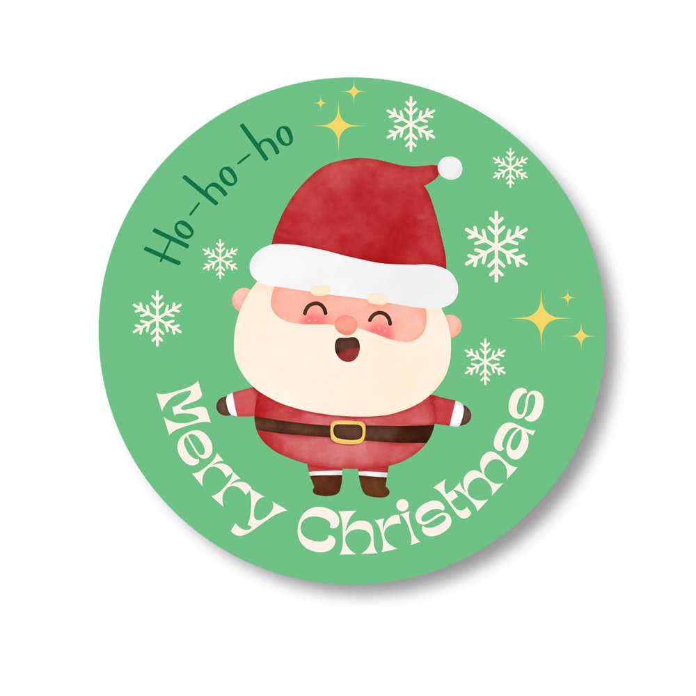 Christmas Chocolate Coins & Sticker Party Favors Kids Party Bag Fillers Festive Holiday Treats Santa gifts Stocking fillers - 35 stickers