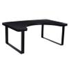 Black Toilet Stool with Iron Frame for Bathroom Use view 1