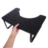 Black Toilet Stool with Iron Frame for Bathroom Use view 4