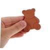 MUCKLILY 3pcs Bear-Shaped Terracotta Sugar Softener Discs Moisture Absorbers for Food Storage Containers Brown Sugar Keeper Bread Saver Cookie Softener Humidity Control Packs view 4