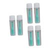 BIUDECO 6pcs Green Abs Lenses Suction Cup Inserter Remover with Bottle, Portable and Easy to Clean Hard Lens Holder for Travel and Holiday Use view 1