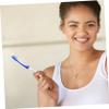 Beaupretty 10pcs Folding Travel Toothbrushes Soft Bristles Portable Compact Household Teeth Brush for Camping Business Trips Ergonomic Lightweight Oral Care view 3