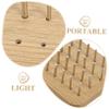 BCOATH Wooden Pegboard Hand Rehabilitation Tool for All Ages User-Friendly Design for Finger Dexterity Hand-Eye Coordination and Fine Motor Skills Training Occupational Therapy Equipment view 3