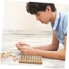 BCOATH Wooden Pegboard Hand Rehabilitation Tool for All Ages User-Friendly Design for Finger Dexterity Hand-Eye Coordination and Fine Motor Skills Training Occupational Therapy Equipment view 4