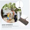minkissy Long Handle Floor Cleaning Tool with Soft Bristles for Household Use Anti-static Dust Sweeping Brush Hardwood Handle Broom for Efficient Home Dust Removal view 2