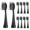 10pcs Replacement Brush Heads,Compatible for Burst Pro Electric Toothbrush(10pcs Pink) view 2