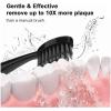 10pcs Replacement Brush Heads,Compatible for Burst Pro Electric Toothbrush(10pcs Pink) view 3