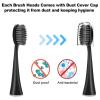 10pcs Replacement Brush Heads,Compatible for Burst Pro Electric Toothbrush(10pcs Pink) view 4