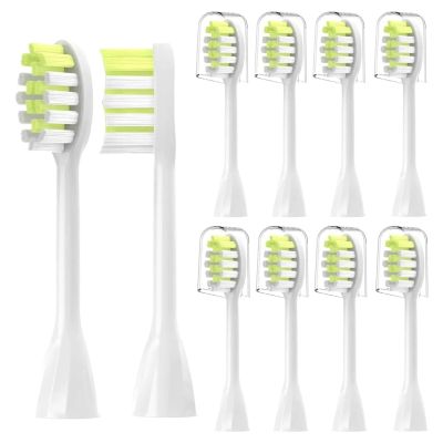 4Pack Replacement Toothbrush Heads Compatible with Ph One Soni Care Electric Toothbrush Head HY1100 HY1200 BH1022(8pcs White)