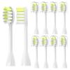 4Pack Replacement Toothbrush Heads Compatible with Ph One Soni Care Electric Toothbrush Head HY1100 HY1200 BH1022(8pcs White) view 1