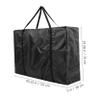 Anneome Wear-Resistant Lightweight Foldable Wheelchair Carrying Bag Oxford Cloth Dustproof Storage Tote Portable Wheelchair Protection for Travel view 2