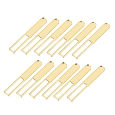 GARVALON Ice Cream Stick 20pcs Acrylic DIY Ice Pop Sticks Reusable Golden for Boys and Girls Birthday Craft Baking Decor