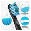 4 Pcs Electric Toothbrush Heads, Compatible with Fairywill D7/D8/FW507/FW508/FW551/917/959/SG-E9(10White 10Black) view 3