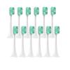 12PCS Replacement Brush Heads,Compatible for XIAOMI MIJIA T300/T500/T700 Sonic Electric Toothbrush Soft Bristle Caps(12Green)
