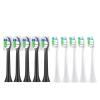 10PCS Brush Heads,Compatible for Philips H X3/6/8/9 Series Electric Toothbrush Vacuum Sealed Packaged Replacement Toothbrushes Heads(10PCS-W2-white) view 2
