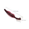 BELLIFFY 2pcs Denture Brush for False Teeth Cleaning with Dualhead Design, Hard Bristle Nylon Brushes, Lightweight Nonslip Ergonomic Handle, for Elderly Daily Home Use view 2