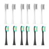 12PCS Replacement Tooth Brush Heads,Compatible for Oclean X/X PRO/ Z1/ F1/ One/Air 2 /SE Sonic Soft Electric(6 Grey 6 Black) view 1