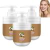 Facial Hair Removal Cream with Coconut Oil, Gentle Painless Depilatory Cream for Removing Upper Lip, Chin and Face Hair, Moisturizing & Soothing, Non-Irritating & Non-Greasy for Smooth Skin (3pcs) view 1