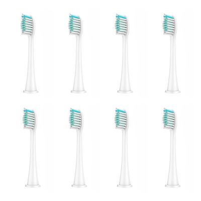 8Pcs Replacement Brush Heads,Compatible for Philips Sonicare DiamondClean, HX3/HX6/HX9 Series Electric Toothbrush Heads HX6064(8Pcs White)