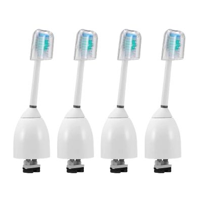 1/4/6pcs Replacement Toothbrush Heads Compatible for Philips Sonicare E-Series HX7022/66 HX7023/30(4pcs)